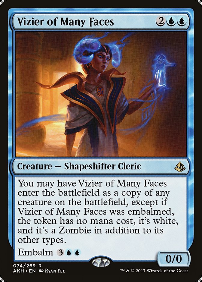 Vizier of Many Faces - Foil