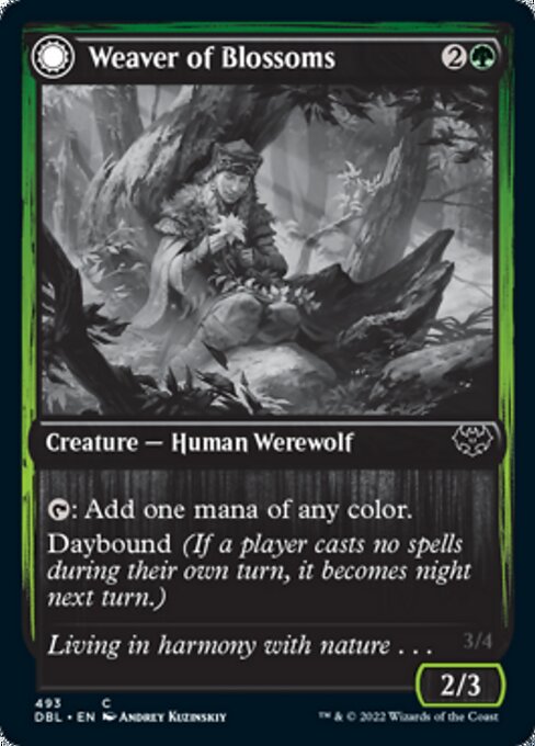 Weaver of Blossoms - Foil