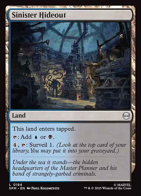 Sinister Hideout - Foil