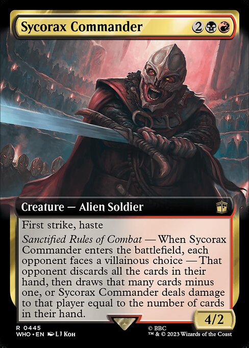 Sycorax Commander - Foil
