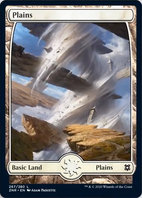 Plains (267) - Full Art - Foil