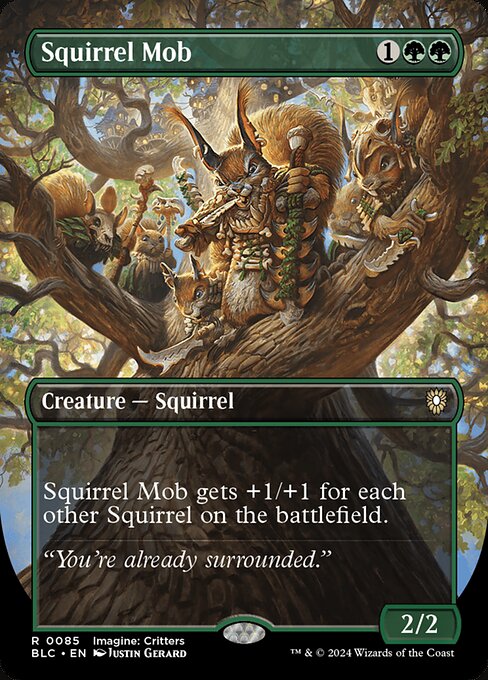 Squirrel Mob - Foil