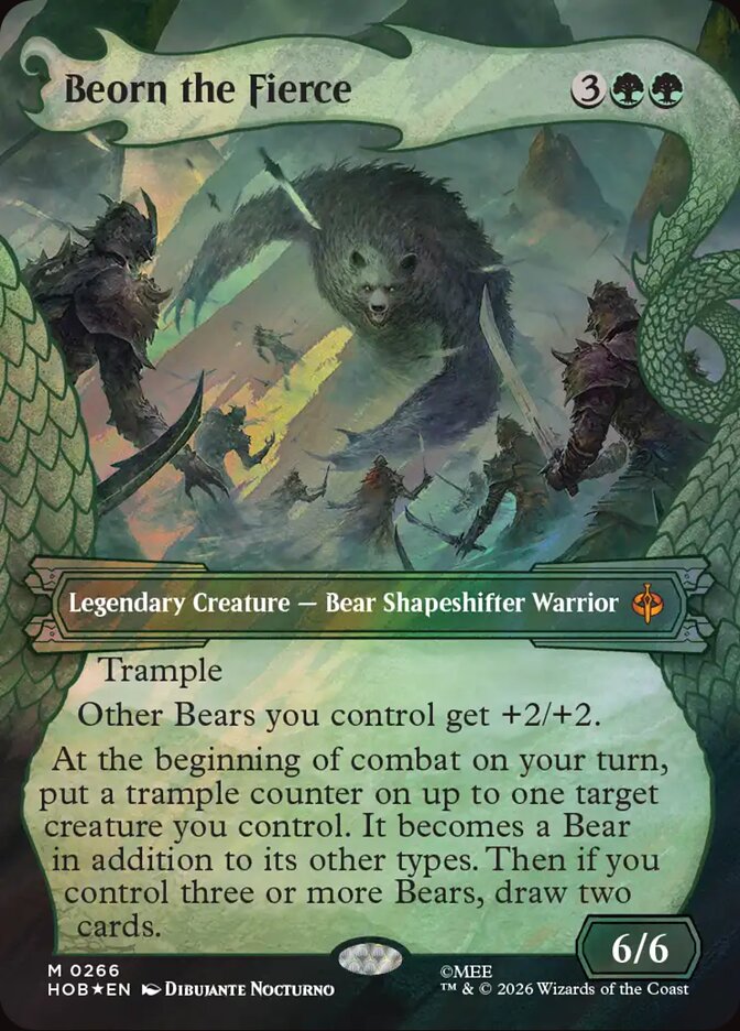Beorn the Fierce - Surge Foil