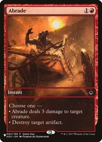 Abrade - Game Day Promo