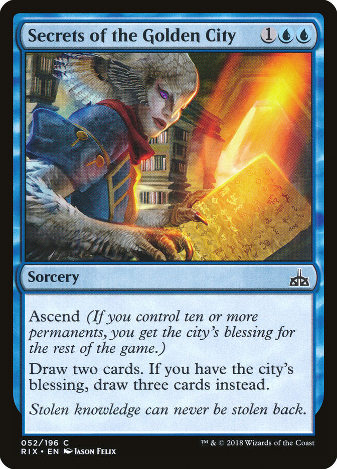 Secrets of the Golden City - Foil