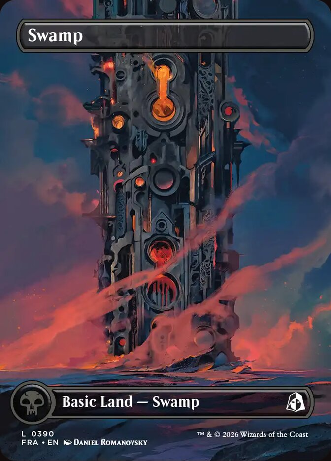 Swamp (390) - Full Art - Foil