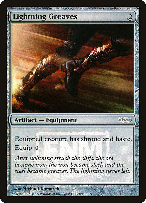 Lightning Greaves - Foil - FNM Promo