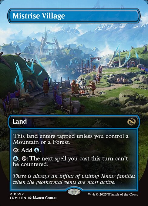 Mistrise Village - Foil
