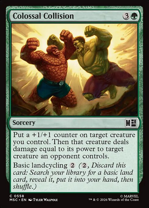 Colossal Collision - Foil