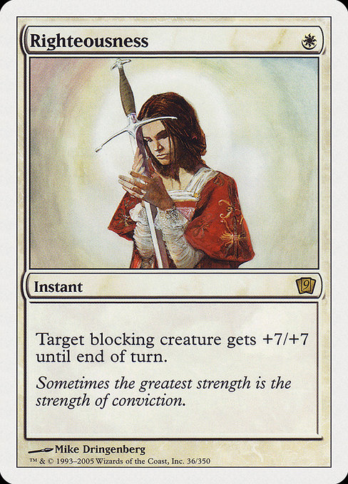 Righteousness - Foil