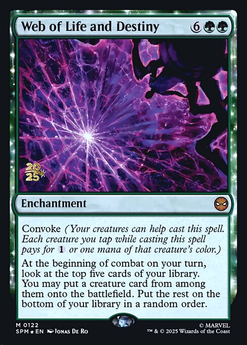 Web of Life and Destiny - Foil - Prerelease Promo