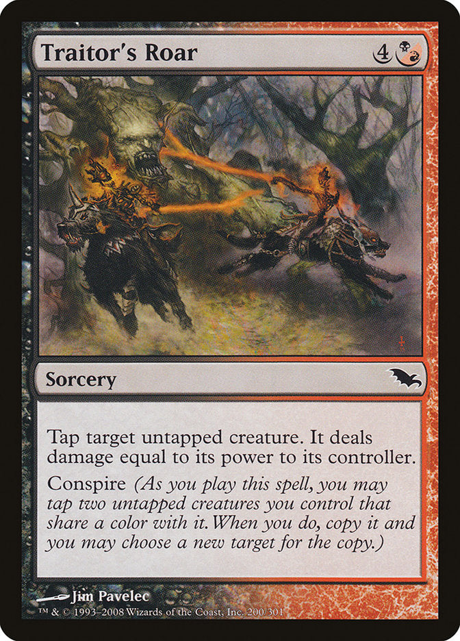 Traitor's Roar - Foil