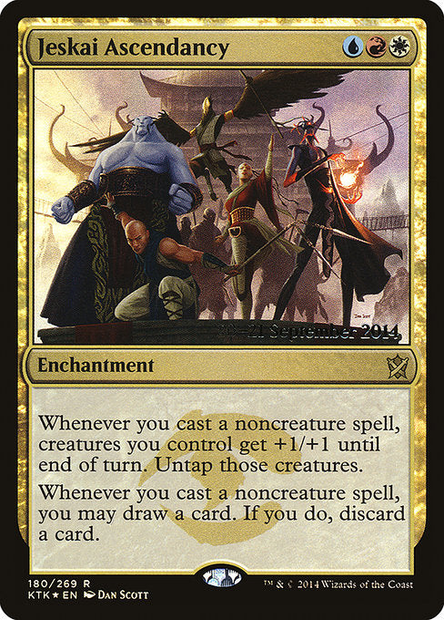 Jeskai Ascendancy - Foil - Prerelease Promo
