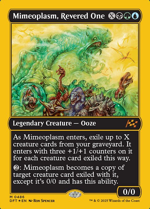 Mimeoplasm, Revered One - First Place Foil