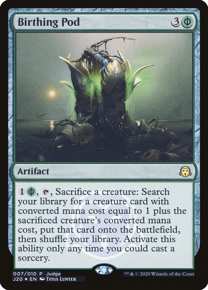 Birthing Pod - Foil - Judge Promo