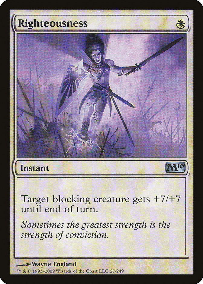Righteousness - Foil