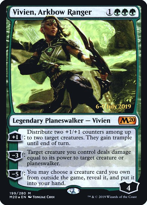 Vivien, Arkbow Ranger - Foil - Prerelease Promo