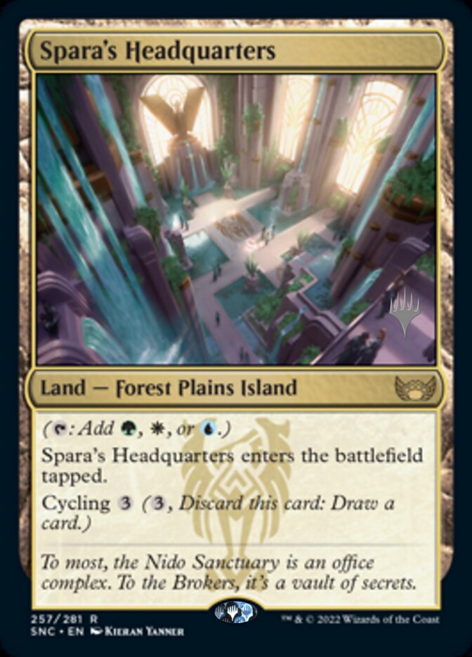 Spara's Headquarters - Promo Pack - Foil