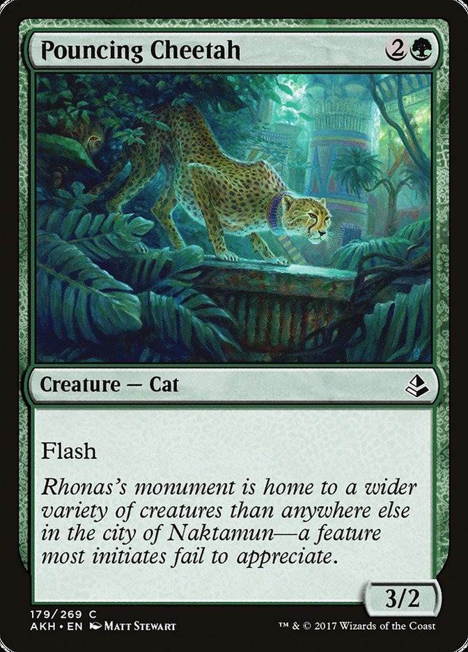 Pouncing Cheetah - Foil