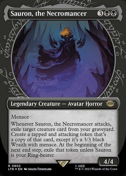 Sauron, the Necromancer - Surge Foil