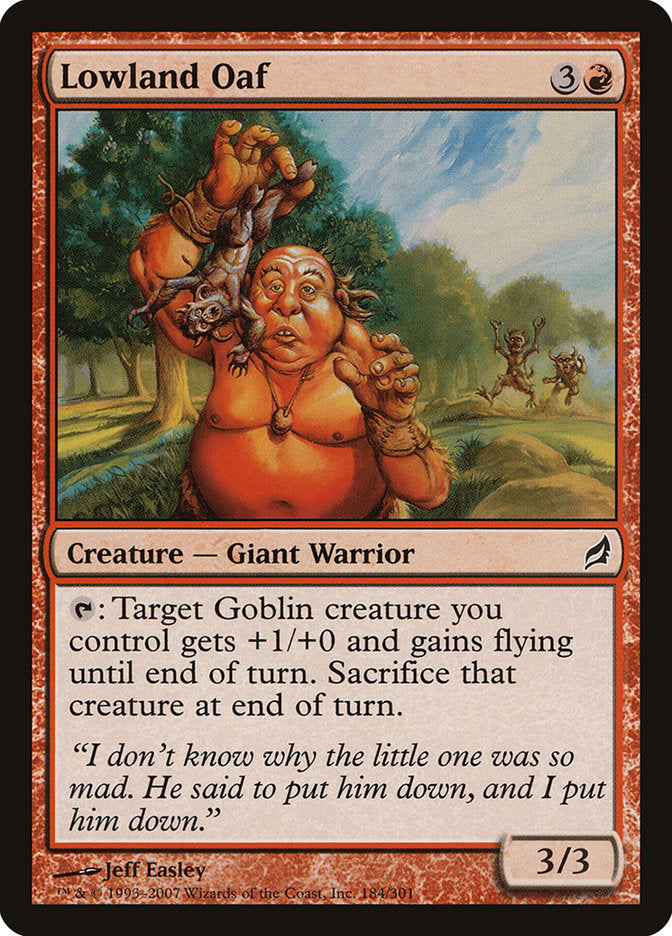Lowland Oaf - Foil