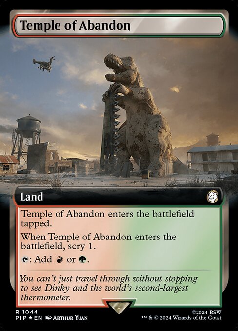 Temple of Abandon - Surge Foil