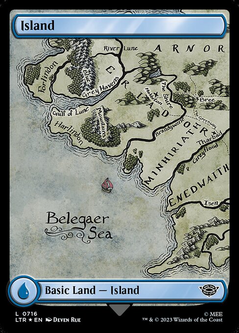Island (716) - Surge Foil