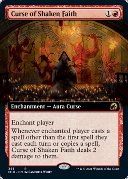 Curse of Shaken Faith - Foil