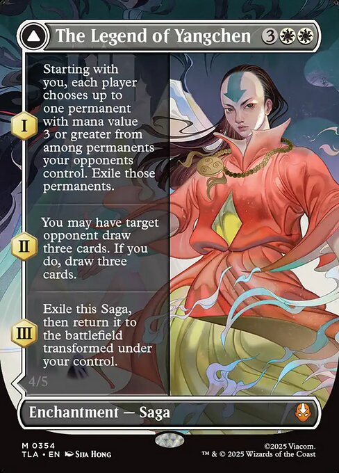 The Legend of Yangchen - Foil
