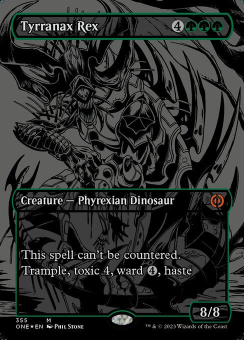 Tyrranax Rex - Oil Slick Foil