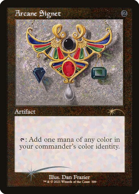 Arcane Signet (589) - Foil Etched