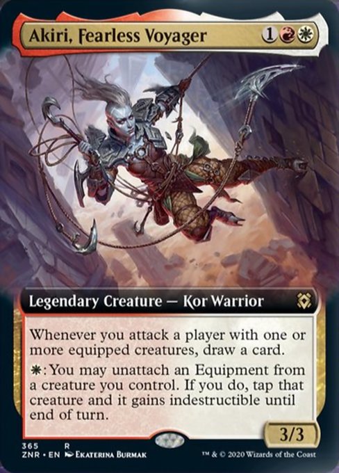 Akiri, Fearless Voyager - Foil