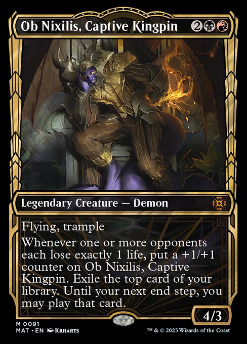 Ob Nixilis, Captive Kingpin - Foil