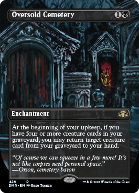 Oversold Cemetery - Foil