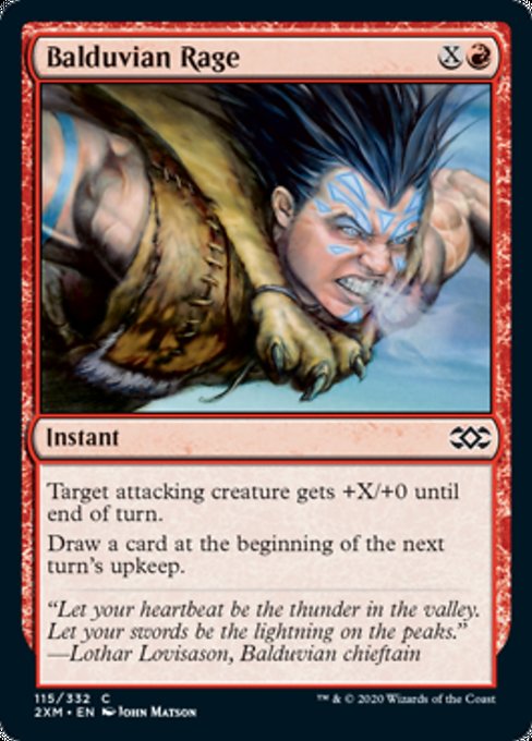 Balduvian Rage - Foil