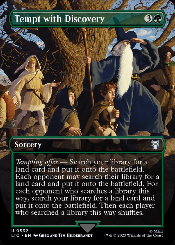 Tempt with Discovery - Silver Foil