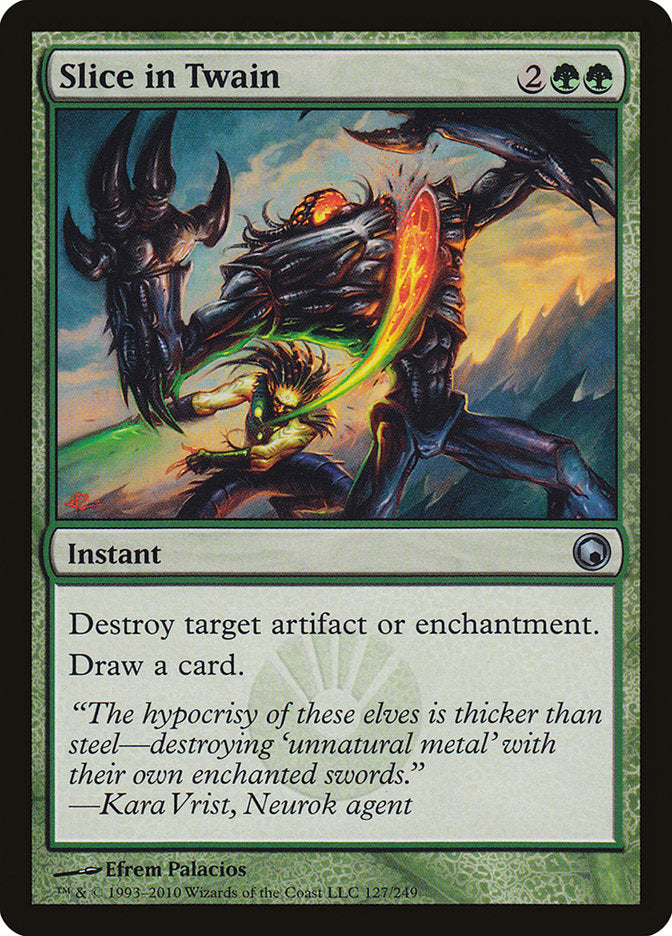 Slice in Twain - Foil