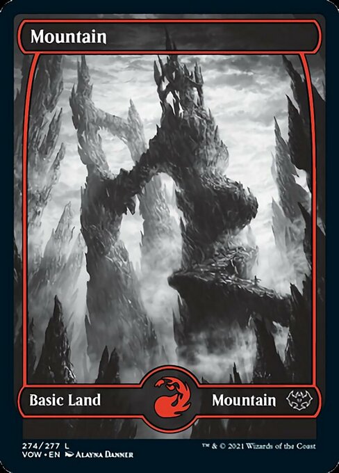 Mountain (274) - Full Art - Foil