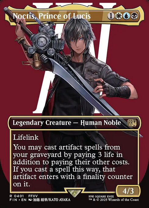 Noctis, Prince of Lucis - Foil