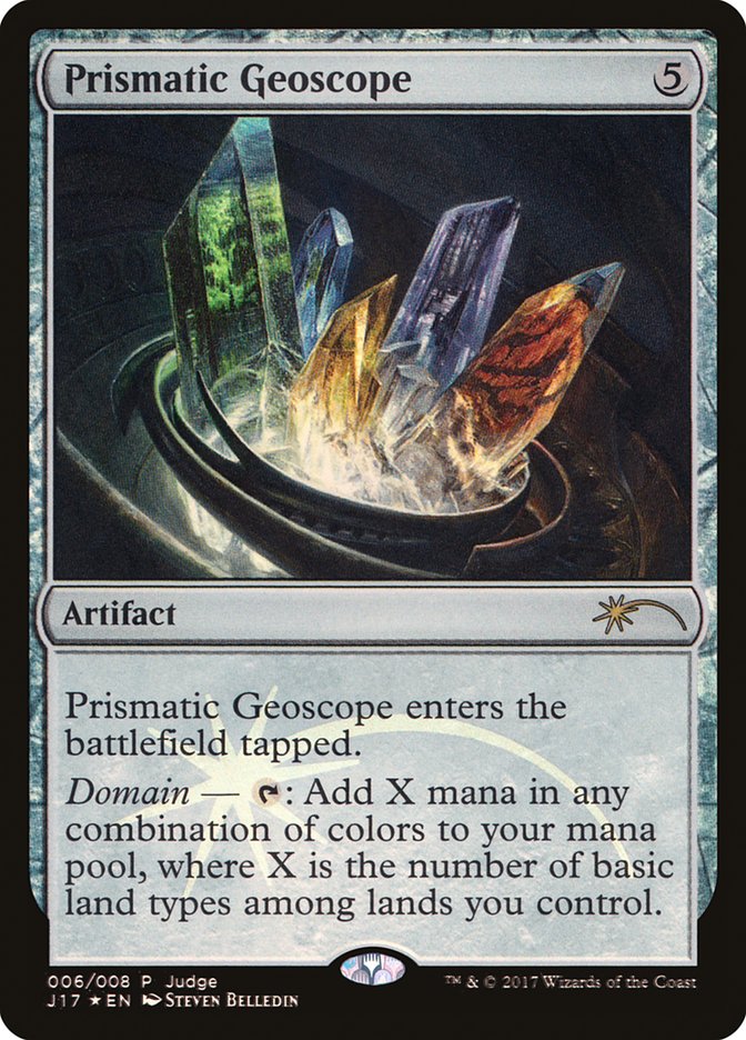 Prismatic Geoscope - Foil - Judge Promo