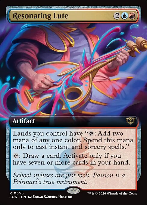 Resonating Lute - Foil