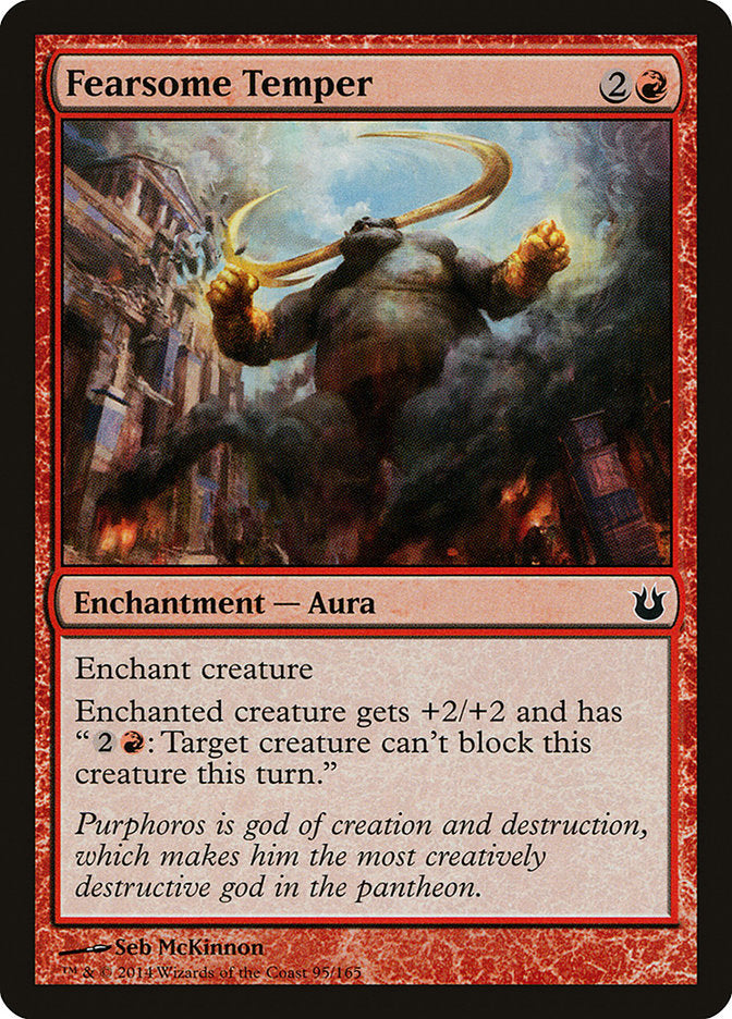 Fearsome Temper - Foil