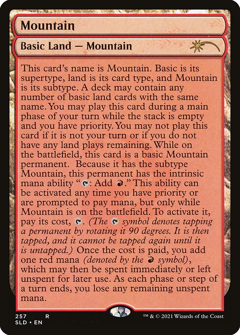 Mountain  (257) - Foil
