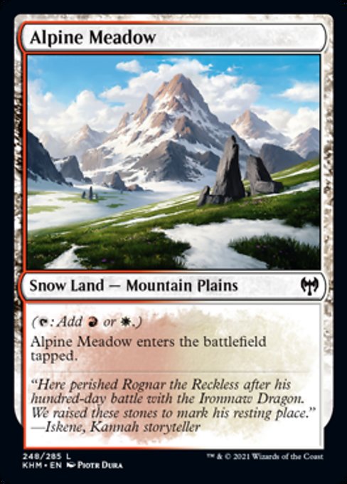 Alpine Meadow - Foil
