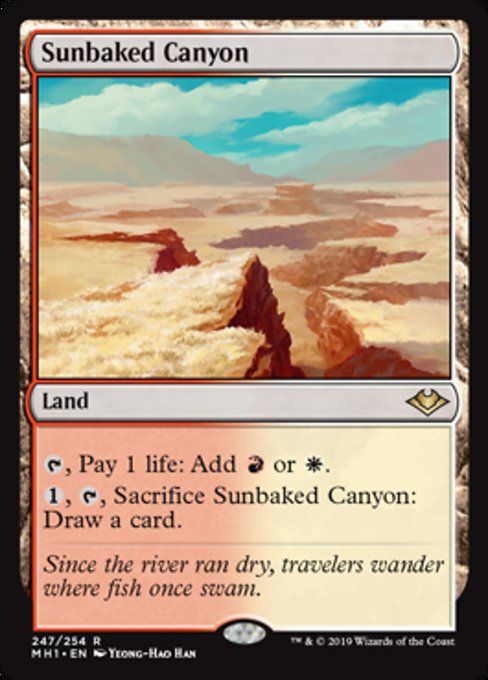 Sunbaked Canyon - Foil