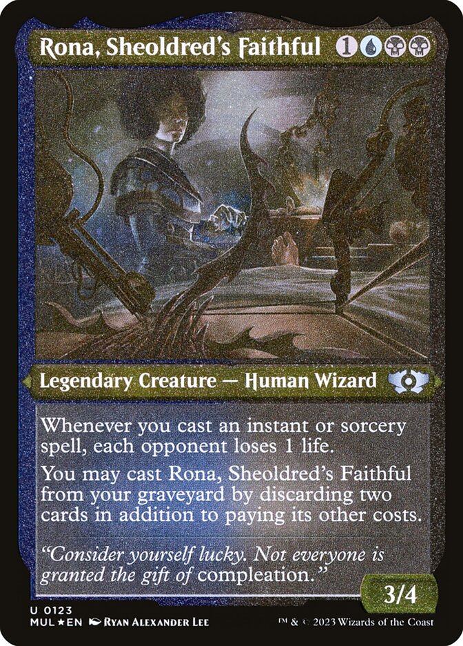Rona, Sheoldred's Faithful - Foil-Etched