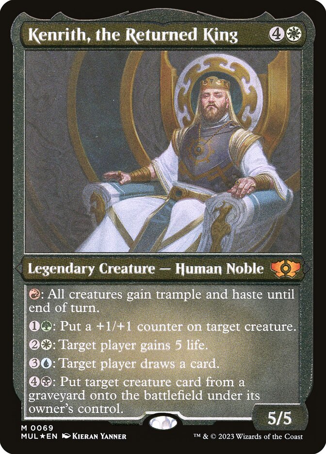 Kenrith, the Returned King - Foil-Etched