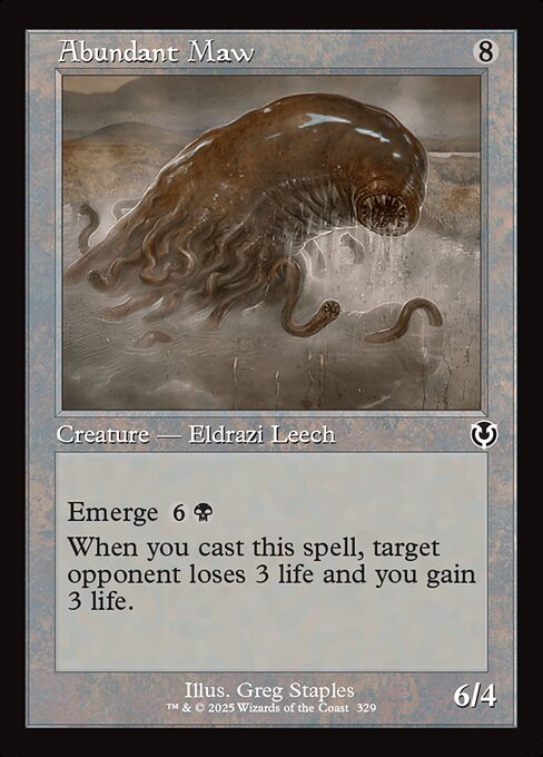 Abundant Maw - Foil