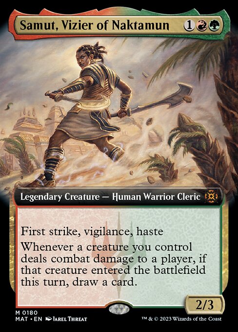 Samut, Vizier of Naktamun - Foil