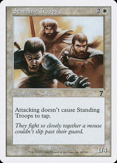Standing Troops - Foil